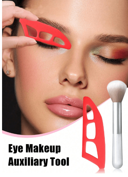 SHEIN Herramienta auxiliar para maquillaje de ojos, plantilla de sello de sombra de ojos - Quierox - Tienda Online