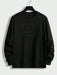 SHEIN HIMLAND Sudadera informal de cuello redondo para hombre, suave, cómoda y elegante, manga larga. - Quierox - Tienda Online