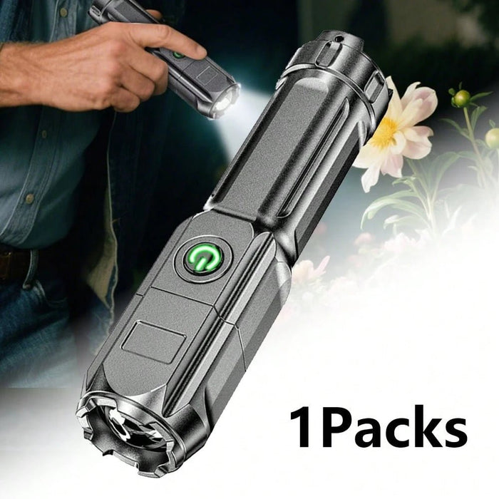 Shein HngLngJoe 1 pieza Linterna de alta luminosidad P50 con enfoque ajustable - Quierox - Tienda Online