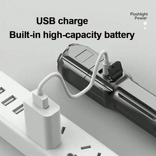 Shein HngLngJoe 1 pieza Linterna de alta luminosidad P50 con enfoque ajustable - Quierox - Tienda Online