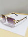 SHEIN Hombres Gafas de moda sin marco - Quierox - Tienda Online