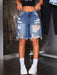 SHEIN ICON Shorts vaqueros desgastados informales de verano - Quierox - Tienda Online