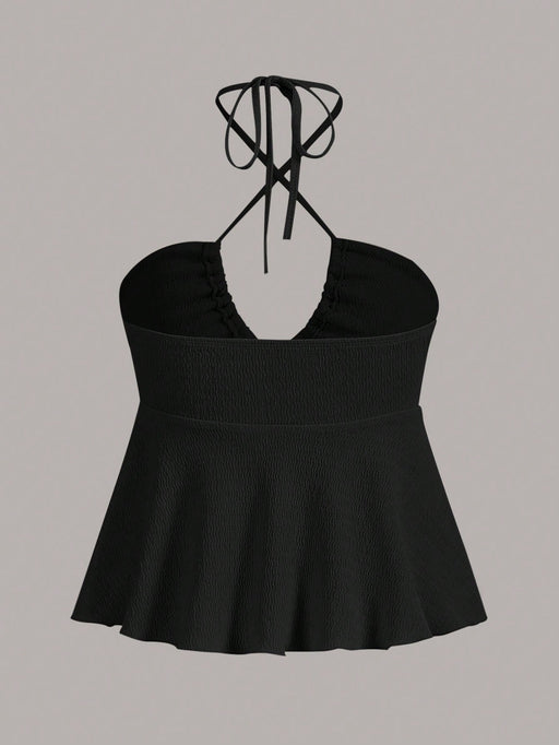 SHEIN ICON Top halter sólido - Quierox - Tienda Online