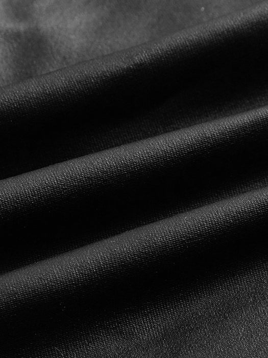 SHEIN ICON Top tipo Camisola de piel sintética lisa en talla grande - Quierox - Tienda Online