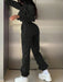 SHEIN INAWLY 2 piezas Conjunto de sudadera y pantalón de chándal casual - Quierox - Tienda Online