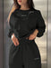 SHEIN INAWLY 2 piezas Conjunto de sudadera y pantalón de chándal casual - Quierox - Tienda Online
