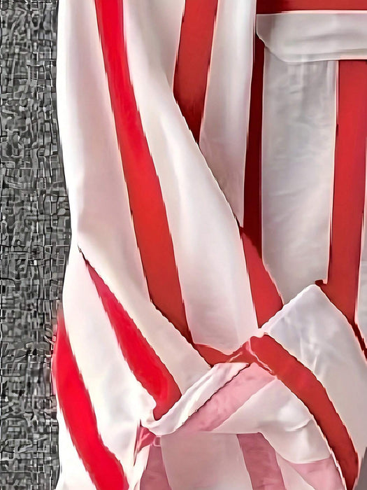 SHEIN INAWLY Camisa de mujer, holgada con hombros caídos, botones y doble bolsillo - Quierox - Tienda Online