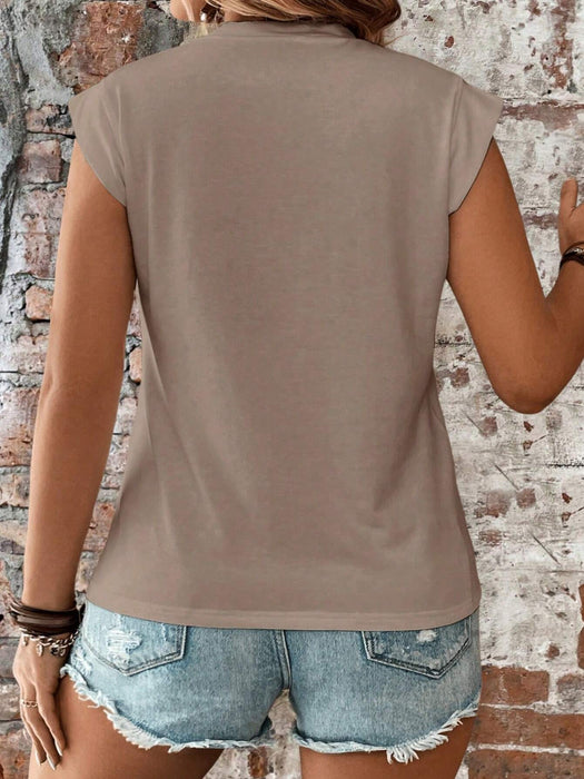 SHEIN INAWLY Camiseta de verano para mujer, versátil, con estampado de corazones - Quierox - Tienda Online