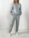 SHEIN INAWLY Pantalones deportivos con sudadera con estampado de corazón - Quierox - Tienda Online