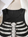 SHEIN INAWLY Parte superior tipo camiseta gráfica con estampado de esqueleto para mujeres - Quierox - Tienda Online