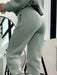 SHEIN INAWLY Set de 2 piezas para mujer con sudadera con capucha - Quierox - Tienda Online