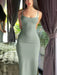 SHEIN INAWLY Vestido ajustado de unicolor y sin espalda para mujer, de verano - Quierox - Tienda Online