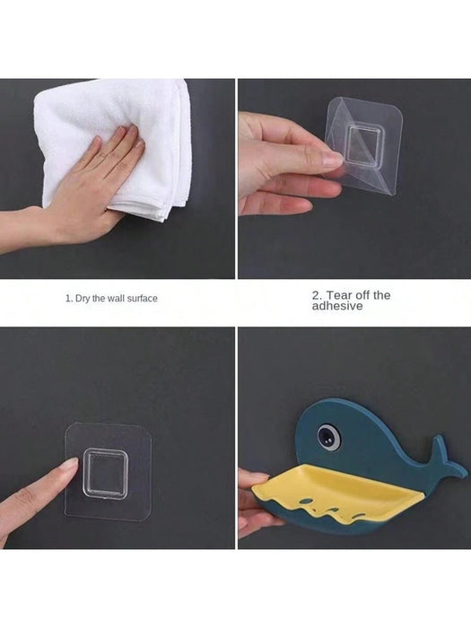 Shein Jabonera escurridora de jabón con forma de ballena para baño - Quierox - Tienda Online