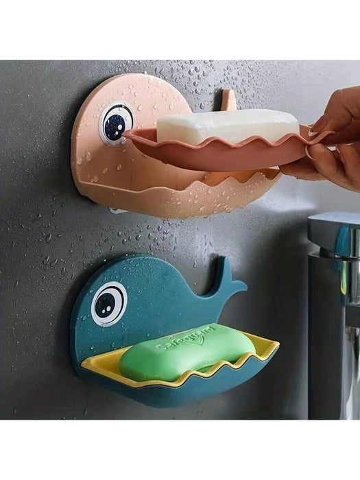 Shein Jabonera escurridora de jabón con forma de ballena para baño - Quierox - Tienda Online