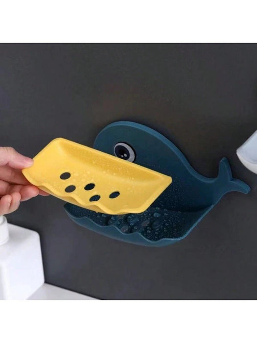 Shein Jabonera escurridora de jabón con forma de ballena para baño - Quierox - Tienda Online