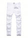 Shein Jeans blancos ajustados desgastados para niño preadolescente - Quierox - Tienda Online