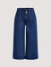 SHEIN jeans de moda relajados con cintura elástica y lavado - Quierox - Tienda Online
