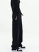 SHEIN Jeans rectos de pierna sólida, negro casual de primavera - Quierox - Tienda Online
