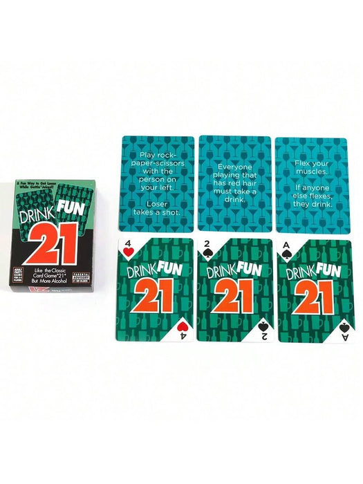 Shein Juego 21 de 56 cartas, divertido juego de cartas para adultos - Quierox - Tienda Online