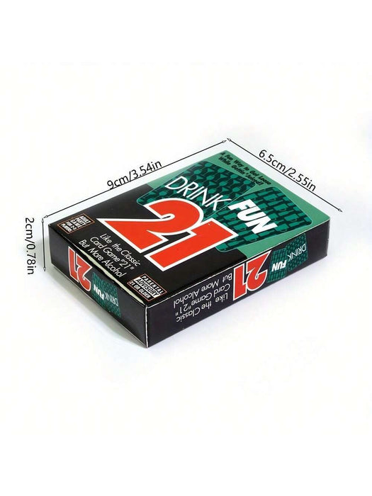 Shein Juego 21 de 56 cartas, divertido juego de cartas para adultos - Quierox - Tienda Online