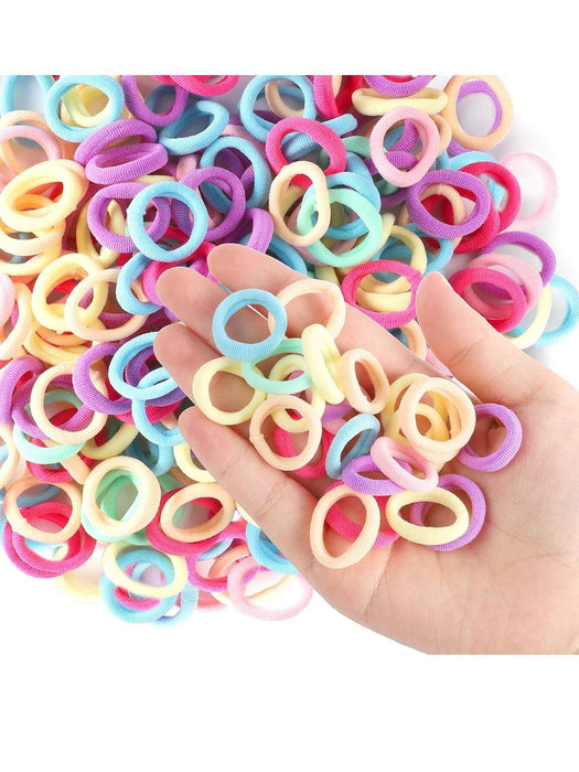 Shein Juego de 100 gomas elásticas para el pelo sin costuras para bebé - Quierox - Tienda Online