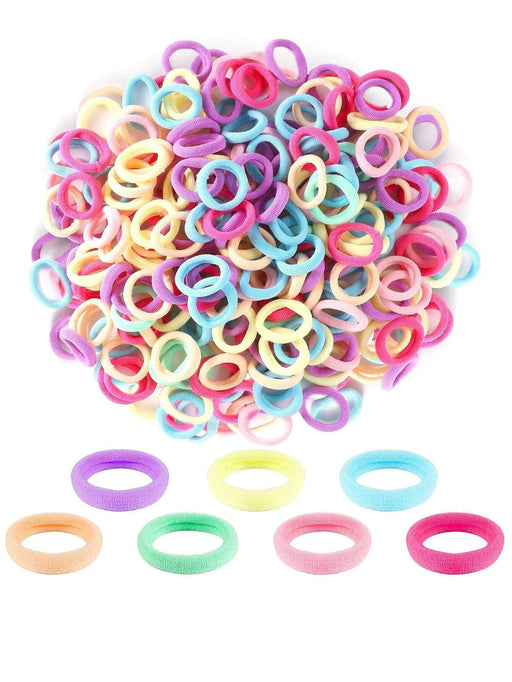 Shein Juego de 100 gomas elásticas para el pelo sin costuras para bebé - Quierox - Tienda Online