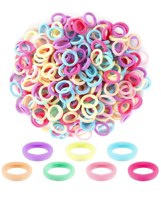 Shein Juego de 100 gomas elásticas para el pelo sin costuras para bebé - Quierox - Tienda Online