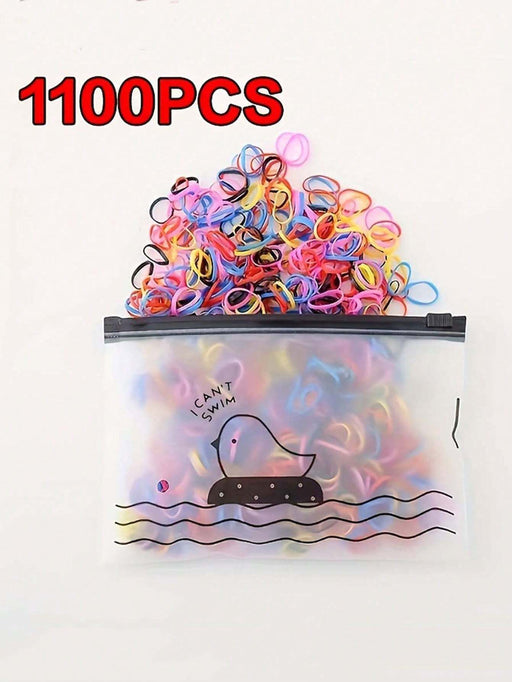 Shein Juego de 1100 gomas elásticas pequeñas de color caramelo - Quierox - Tienda Online