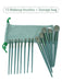 Shein juego de 13 brochas Four Seasons Green Nigh - Quierox - Tienda Online