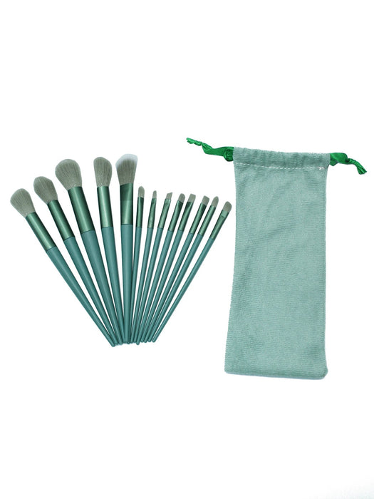 Shein juego de 13 brochas Four Seasons Green Nigh - Quierox - Tienda Online