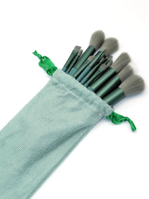 Shein juego de 13 brochas Four Seasons Green Nigh - Quierox - Tienda Online