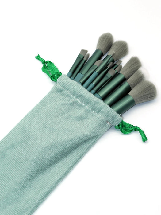 Shein juego de 13 brochas Four Seasons Green Nigh - Quierox - Tienda Online