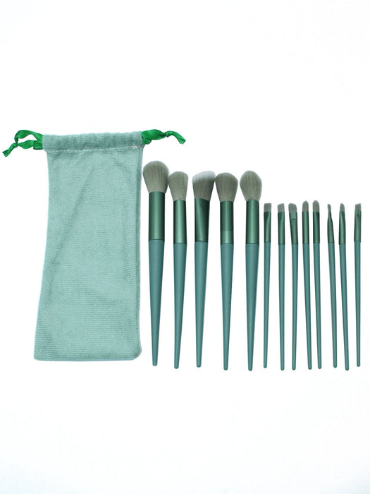 Shein juego de 13 brochas Four Seasons Green Nigh - Quierox - Tienda Online