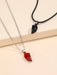 Shein Juego de 2 collares con dijes de corazón magnéticos para parejas - Quierox - Tienda Online
