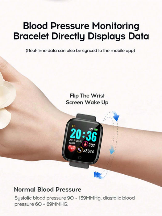 Shein juego de 2 reloj inteligente para hombre y mujer, universal, deportivo y multifuncional - Quierox - Tienda Online