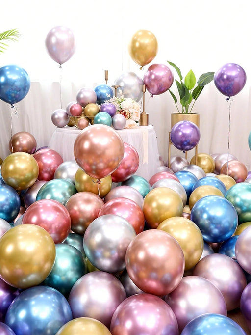 SHEIN Juego de 20 globos metálicos - Quierox - Tienda Online