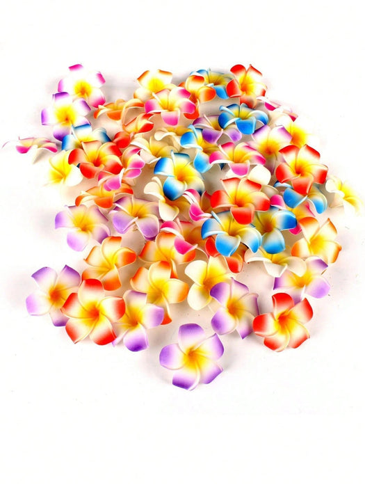 Shein Juego de 20 piezas de Flores hawaianas, flores de hibisco de 2,5 pulgadas para decoraciones de fiesta tropical - Quierox - Tienda Online