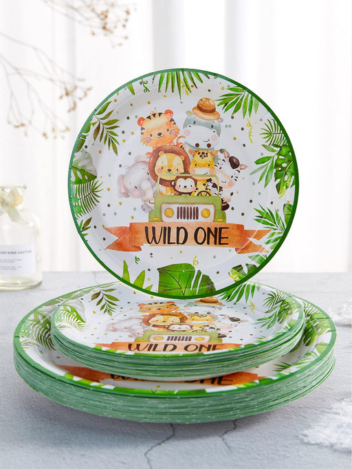 Shein Juego de 20 platos desechables para la cena - Quierox - Tienda Online