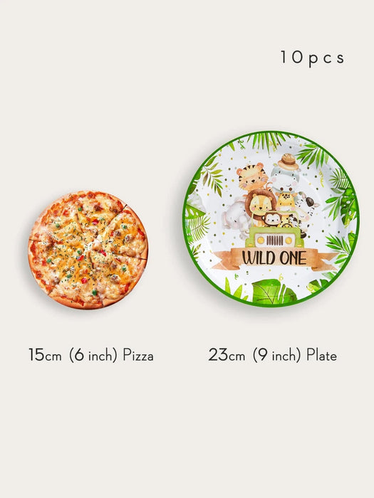 Shein Juego de 20 platos desechables para la cena - Quierox - Tienda Online