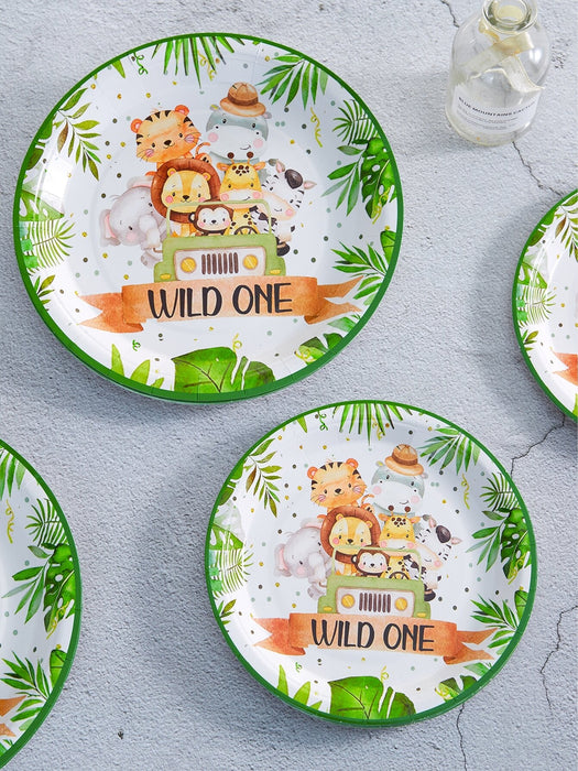 Shein Juego de 20 platos desechables para la cena - Quierox - Tienda Online