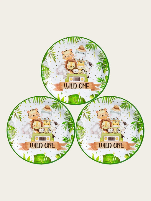 Shein Juego de 20 platos desechables para la cena - Quierox - Tienda Online