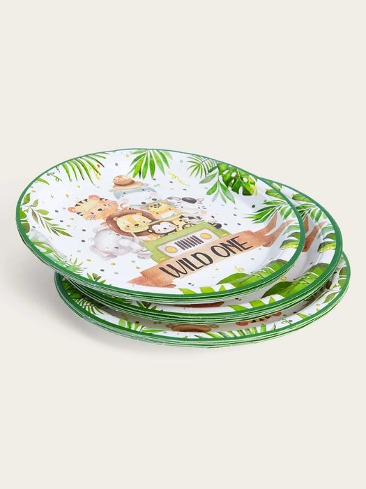 Shein Juego de 20 platos desechables para la cena - Quierox - Tienda Online