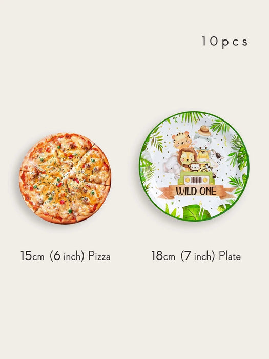 Shein Juego de 20 platos desechables para la cena - Quierox - Tienda Online