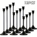 Shein Juego de 25 portavelas cónicos de hierro, soporte decorativo para velas, Portavelas para bodas, cenas, fiestas - Quierox - Tienda Online