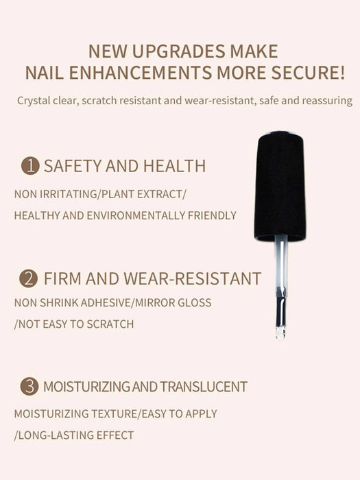 Shein Juego de 3 piezas de 7 ml de capa superior y base para esmalte - Quierox - Tienda Online