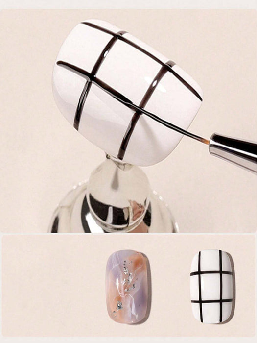 Shein Juego de 3 pinceles ultrafinos para dibujar líneas en uñas - Quierox - Tienda Online