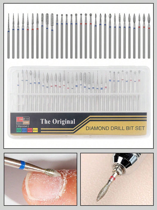 Shein Juego de 30 cabezales de pulido de manicura estilo ruso - Quierox - Tienda Online