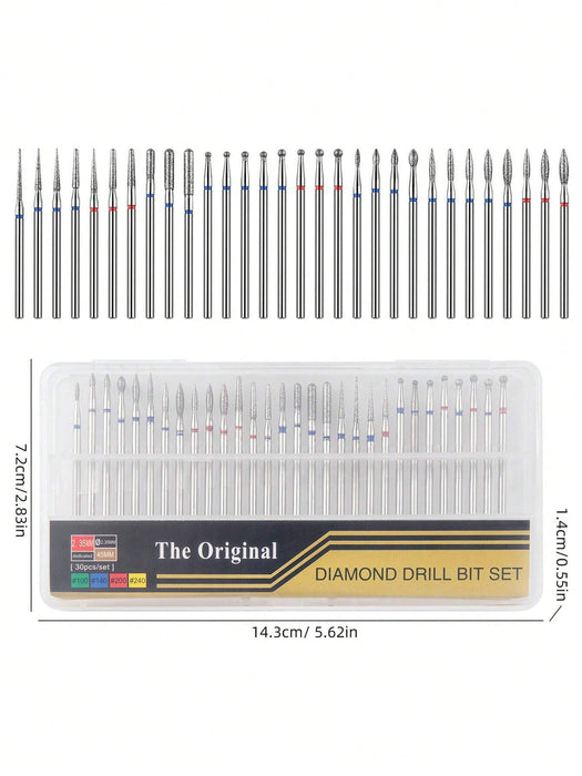 Shein Juego de 30 cabezales de pulido de manicura estilo ruso - Quierox - Tienda Online