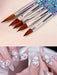 Shein Juego de 31 pinceles profesionales para decoración de uñas - Quierox - Tienda Online