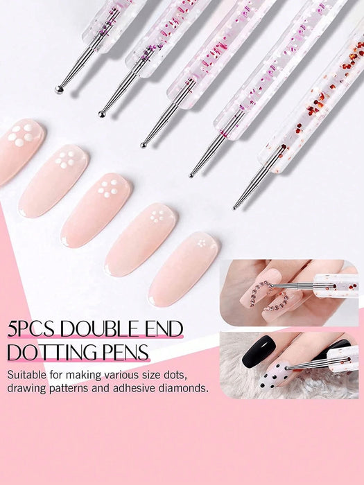 Shein Juego de 31 pinceles profesionales para decoración de uñas - Quierox - Tienda Online